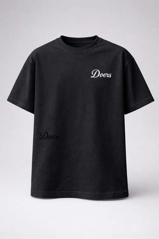 DOERS - CORE BLACK TEE